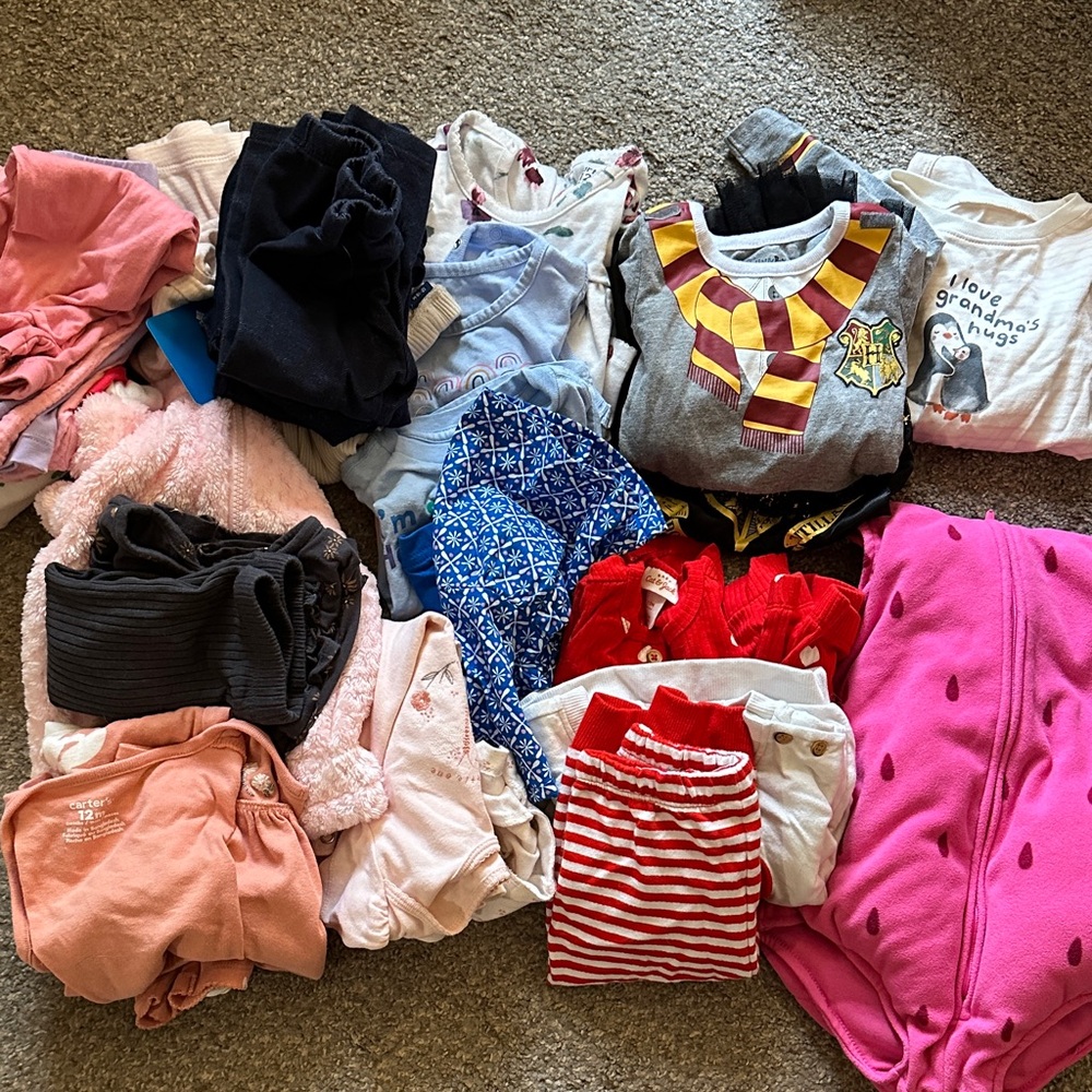 Baby Girl 12 Month Clothing Lot